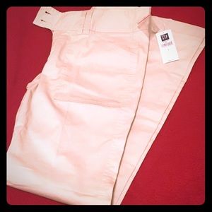 Beige/ Light Khaki Tab Front Trouser